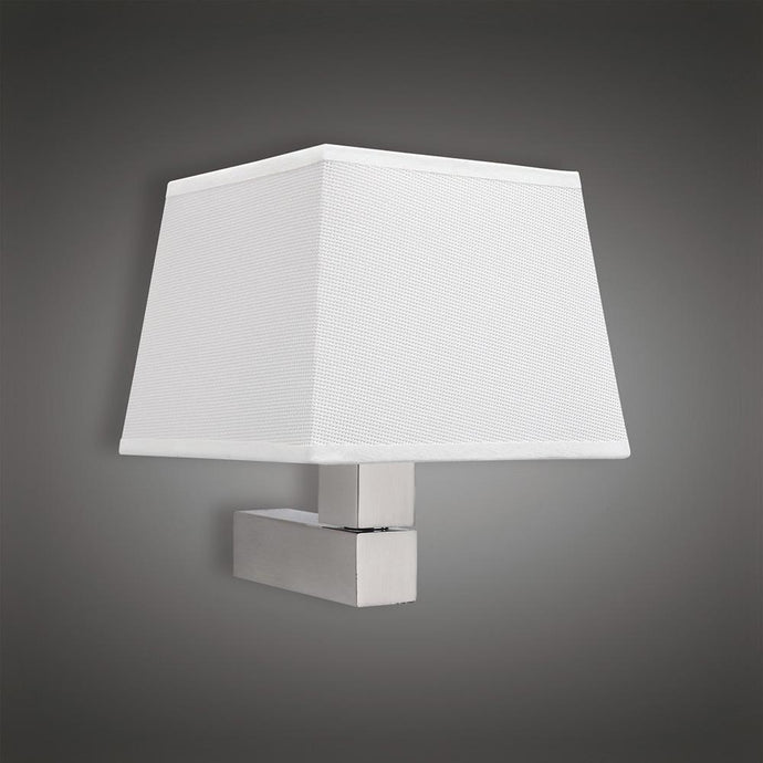 Mantra M5236 Bahia Wall Lamp 1 Light Without Shade E27 Satin Nickel