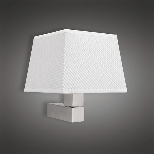 Mantra M5236 Bahia Wall Lamp 1 Light Without Shade E27 Satin Nickel