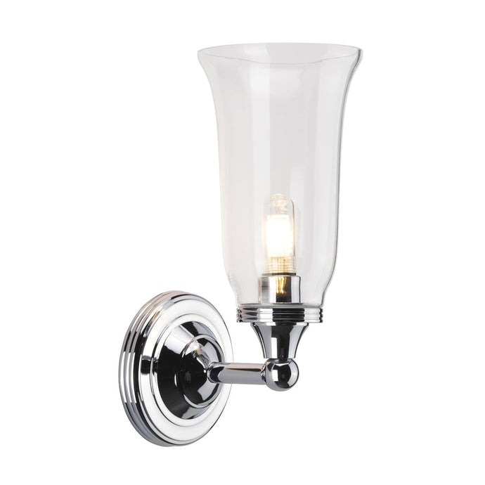 Elstead Lighting BATH-AUSTEN2-PC Austen 1 Light Wall Light - Polished Chrome