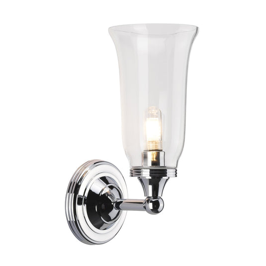 Elstead Lighting BATH-AUSTEN2-PC Austen 1 Light Wall Light - Polished Chrome
