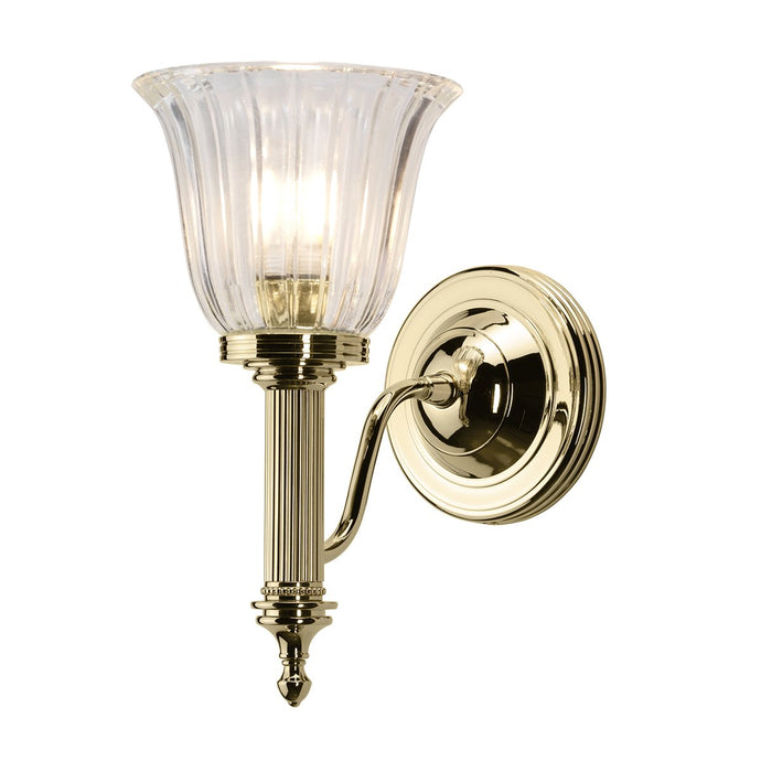 Elstead Lighting BATH-CARROLL1-PB Carroll 1 Light - Polished Brass