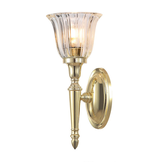 Elstead Lighting BATH-DRYDEN1-PB Dryden 1 Light Wall Light - Polished Brass