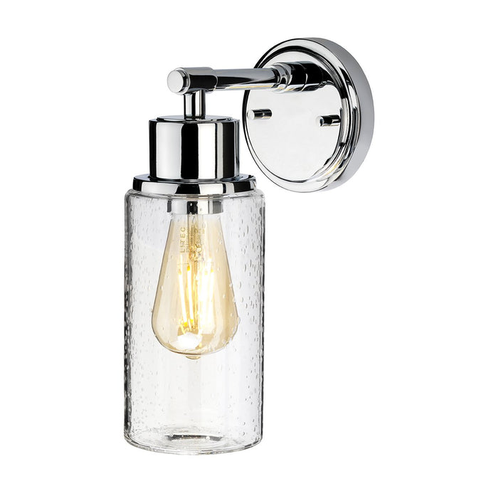 Elstead Lighting BATH-MORVAH1-PC Morvah 1 Light Wall Light - Polished Chrome