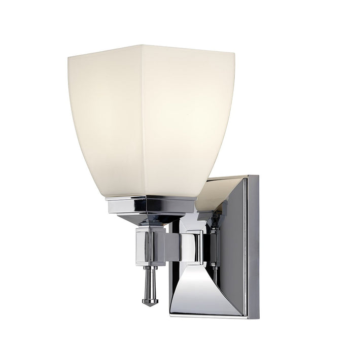 Elstead Lighting BATH-SB1 Shirebrook 1 Light Wall Light
