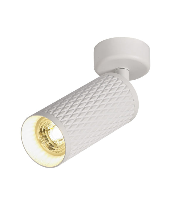 C-Lighting Beam Surface Mounted Spot Light, 1 x GU10, Sand White - 29308