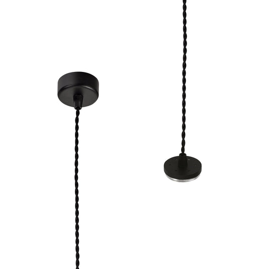 C-Lighting Beam Pendant Light Kit 2m, 1 x GU10, Sand Black - 29315