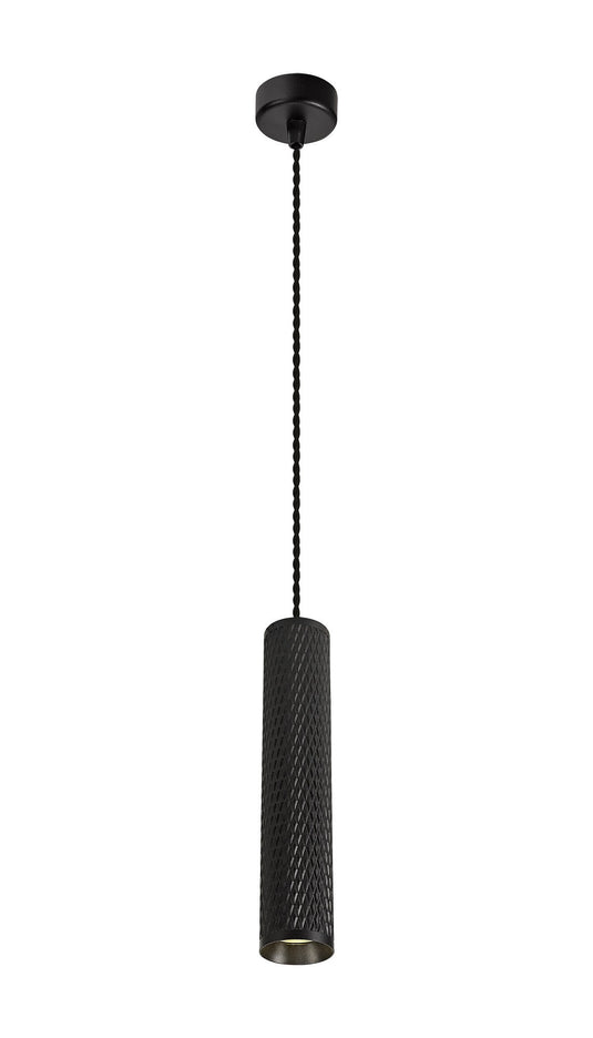 C-Lighting Beam 1 Light 30cm Pendant Light GU10, Sand Black - 29591