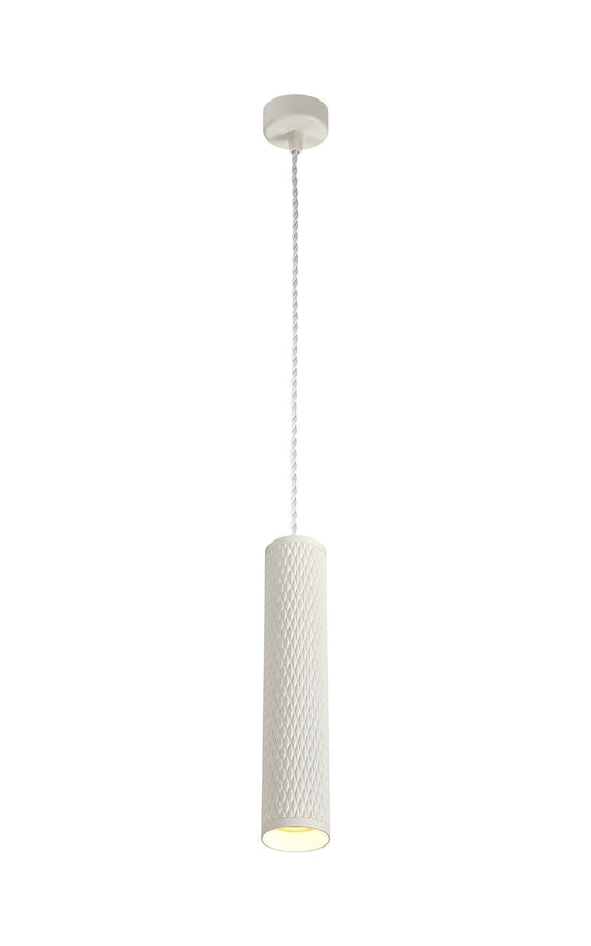 C-Lighting Beam 1 Light 30cm Pendant Light GU10, Sand White - 29597