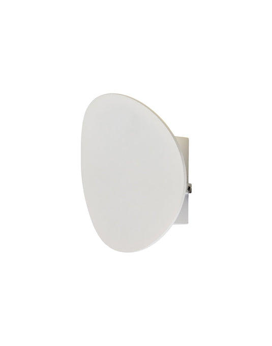 C-Lighting Bean Wall Lamp, 1 x 6W LED, 3000K, 700lm, IP54, Sand White, 3yrs Warranty - 28809