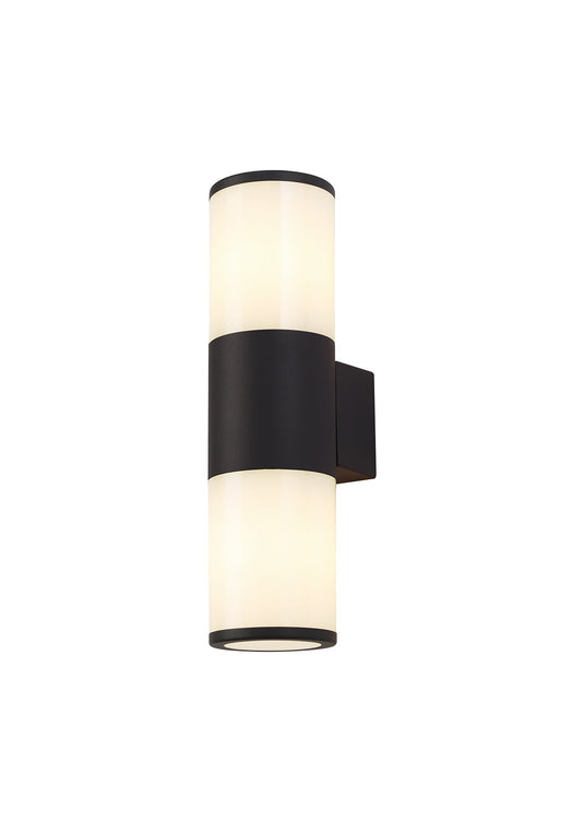 C-Lighting Belting Wall Lamp 2 x E27, IP54, Anthracite/Opal, 2yrs Warranty - 29201