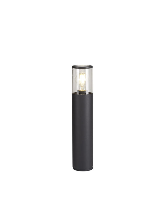 C-Lighting Belting 45cm Post Lamp 1 x E27, IP54, Anthracite/Clear, 2yrs Warranty - 29203