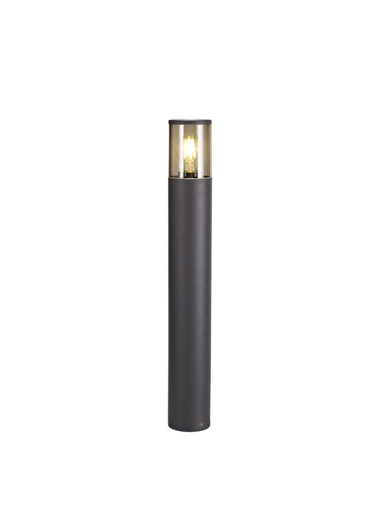 C-Lighting Belting 65cm Post Lamp 1 x E27, IP54, Anthracite/Smoked, 2yrs Warranty - 29208