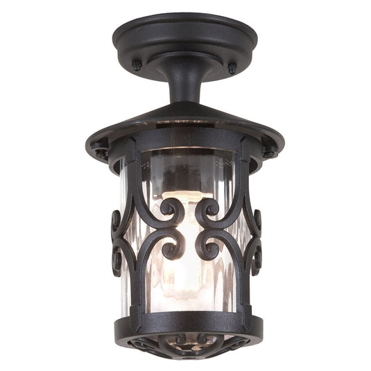 Elstead Lighting BL13A-BLACK Hereford 1 Light Porch Lantern