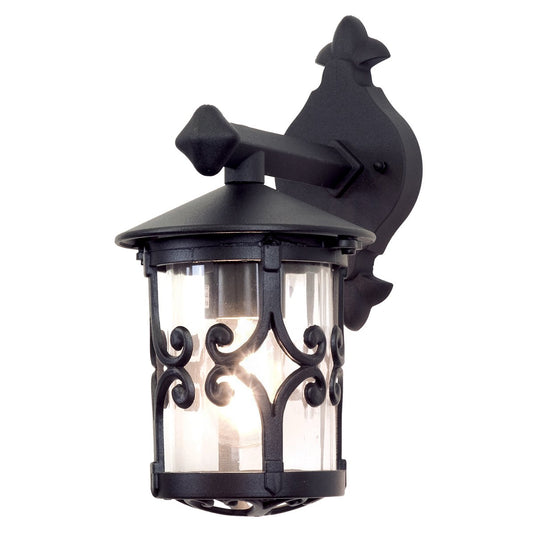 Elstead Lighting BL8-BLACK Hereford Wall Up Lantern