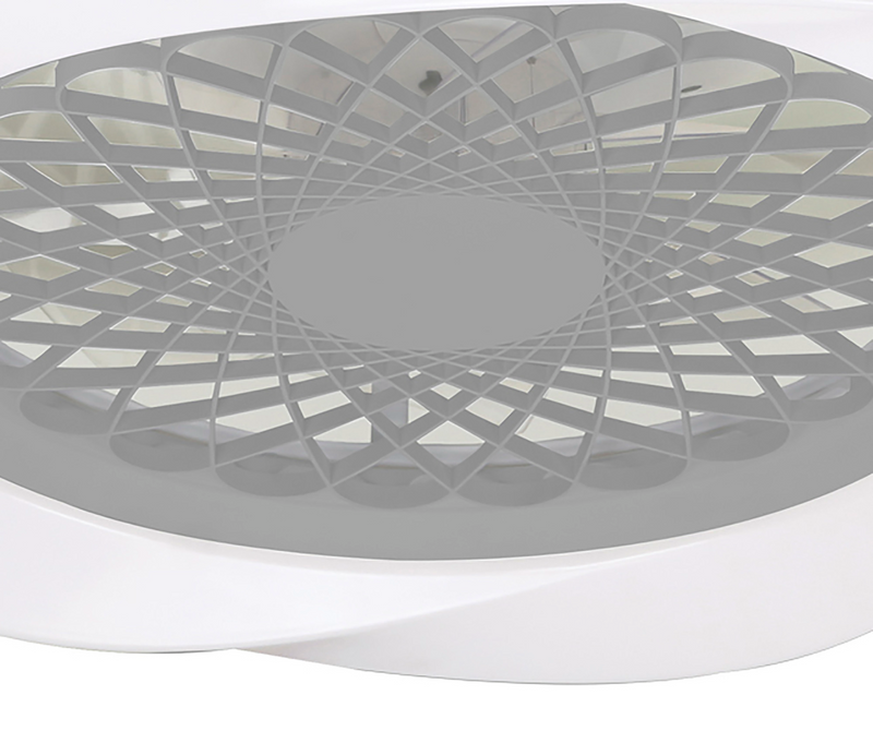Load image into Gallery viewer, Mantra M7507 Boreal 70W LED Dimmable Ceiling Light With Built-In 35W DC Reversible Fan Silver Finish (Remote Control) - 43368

