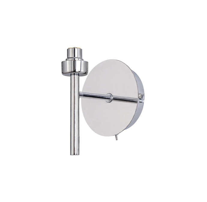 C-Lighting Capel Polished Chrome 1 Light G9 Universal Switched Wall Lamp, Suitable For A Vast Selection Of Glass Shades - 30733