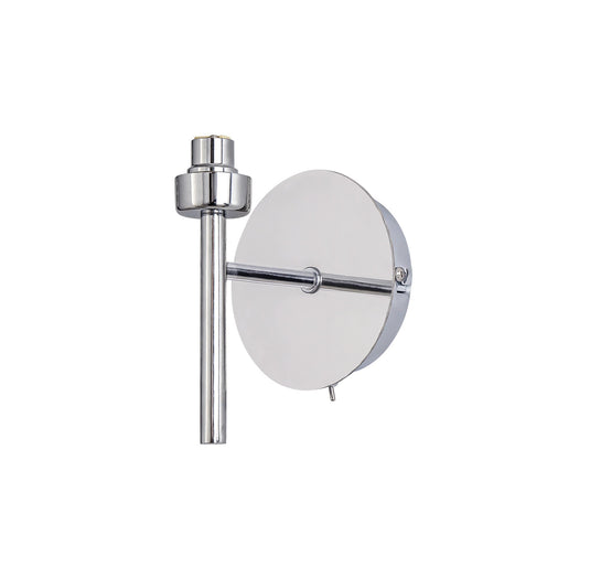 C-Lighting Capel Polished Chrome 1 Light G9 Universal Switched Wall Lamp, Suitable For A Vast Selection Of Glass Shades - 30733