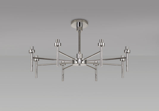 C-Lighting Capel Polished Chrome 8 Light G9 Universal Telescopic/Semi Flush, Suitable For A Vast Selection Of Glass Shades - 32973