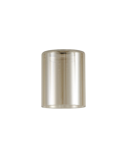 C-Lighting Capel 120x150mm Medium Cylinder Cognac Glass Shade - 32979