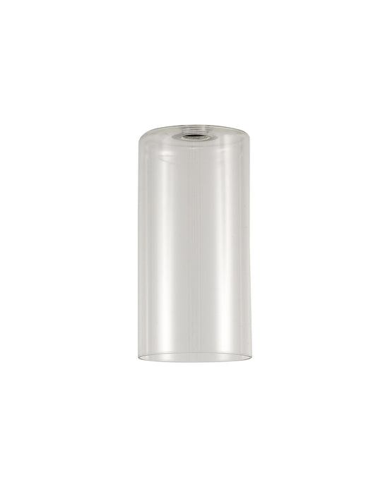 C-Lighting Capel 100x200mm Tall Cylinder Clear Glass Shade - 32981