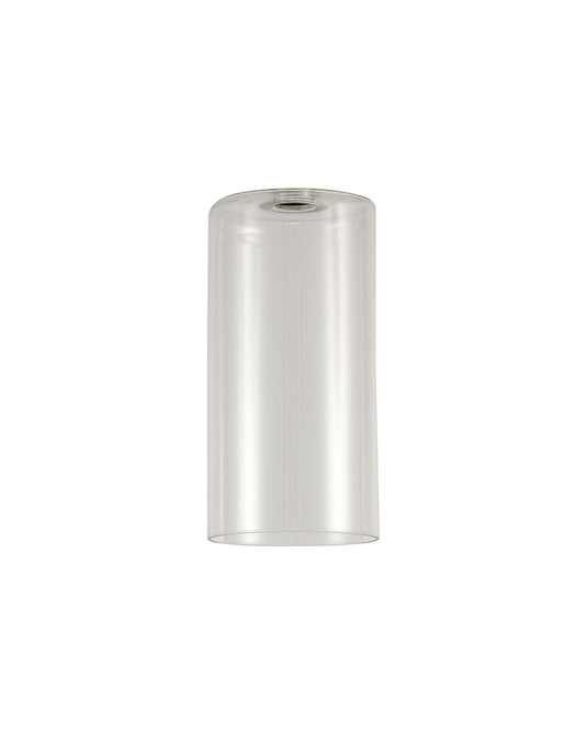 C-Lighting Capel 100x200mm Tall Cylinder Clear Glass Shade - 32981