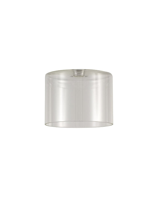 C-Lighting Capel 150x110mm Short Cylinder Clear Glass Shade - 32987