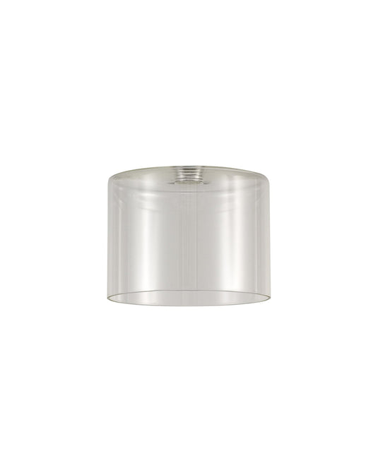 C-Lighting Capel 150x110mm Short Cylinder Clear Glass Shade - 32987