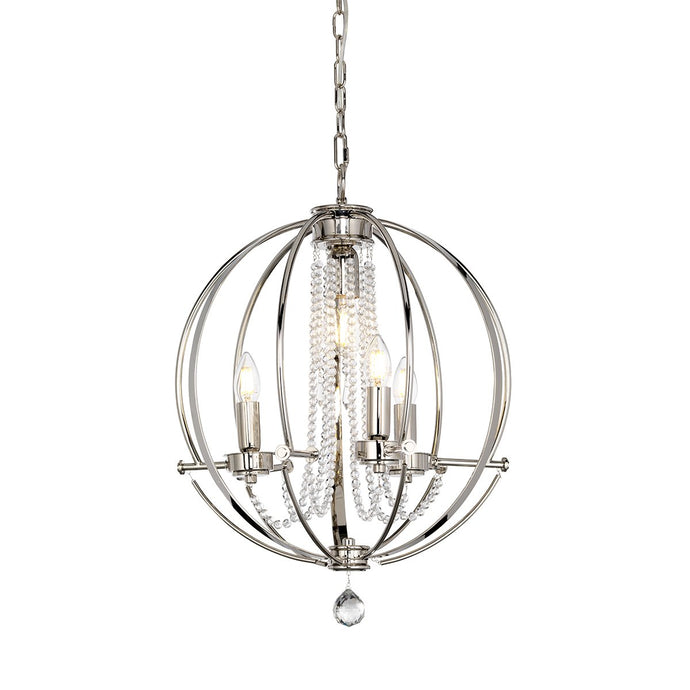 Elstead Lighting CASSIE4 Cassie 4 Light Chandelier