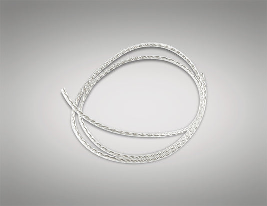 Deco D0202 Cavo 1m Clear Twisted 2 Core 0.75mm Cable VDE Approved