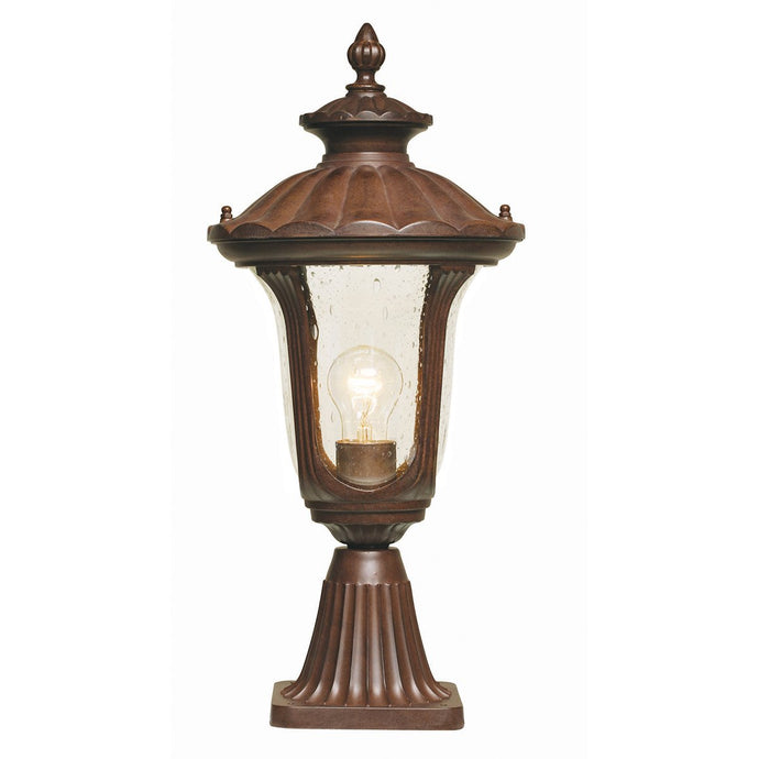 Elstead Lighting CC3-S Chicago 1 Light Small Pedestal Lantern