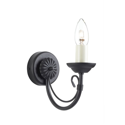 Elstead Lighting CH1-BLACK Chartwell 1 Light Wall Light