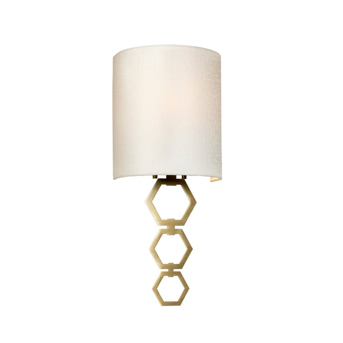 Elstead Lighting CLARK-SMALL-AB Clark Small 1 Light Wall Light - Aged Brass