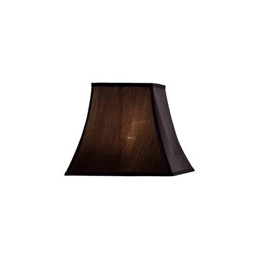 Diyas ILS20241 Contessa Square Small Shade Black 130/205mm x 185mm - 38648