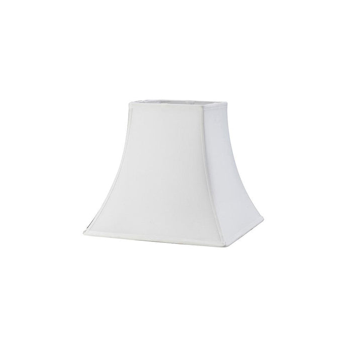 Diyas ILS20251 Contessa Square Small Shade White 130/205mm x 185mm - 38652