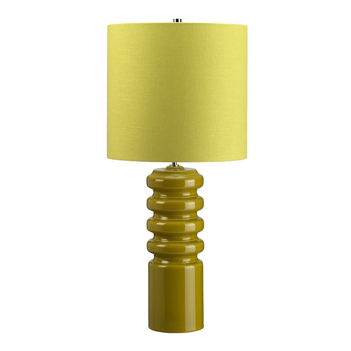 Elstead Lighting CONTOUR-TL-LIME Contour 1 Light Table Lamp - Lime