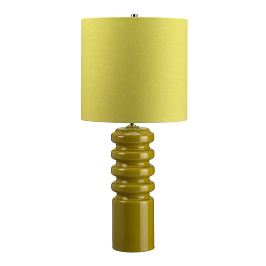 Elstead Lighting CONTOUR-TL-LIME Contour 1 Light Table Lamp - Lime