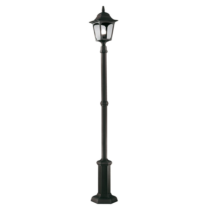 Elstead Lighting CP6-BLACK Chapel 1 Light Lamp Post