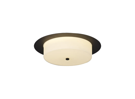 C-Lighting Cranbrook Ceiling, 18W LED, 3000K, 1080lm, IP44, Sand Black, 3yrs Warranty - 33003