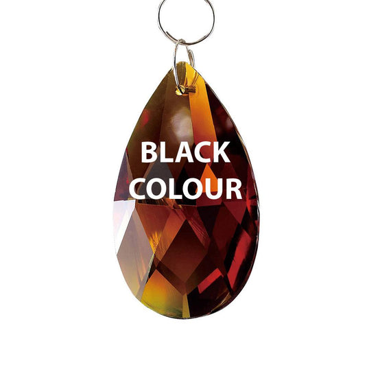 Diyas C20032 Crystal Pendalogue Without Ring Black 38mm - 37773