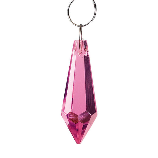 Diyas C70057 Crystal Drop Without Ring Pink 36mm - 37833