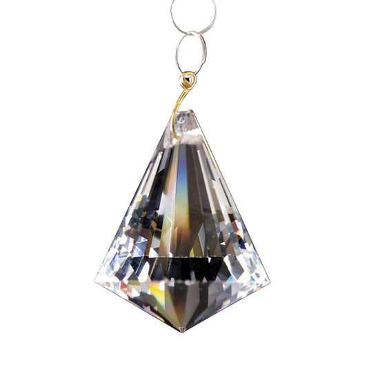 Diyas C70100 Crystal Pyramid Without Ring Clear 42mm - 37839