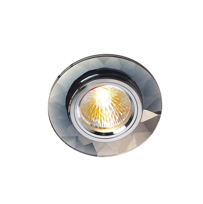 Diyas IL30816CH Crystal Downlight Chamfered Round Rim Only Clear, IL30800 REQUIRED TO COMPLETE THE ITEM, Cut Out: 62mm - 38160