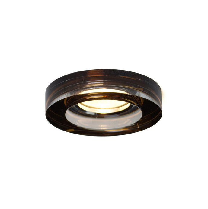 Diyas IL30821BZ Crystal Downlight Deep Round Rim Only Bronze, IL30800 REQUIRED TO COMPLETE THE ITEM, Cut Out: 62mm - 38164