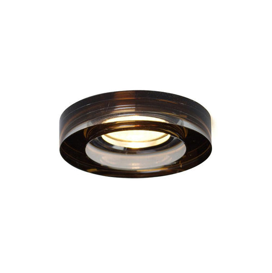 Diyas IL30821BZ Crystal Downlight Deep Round Rim Only Bronze, IL30800 REQUIRED TO COMPLETE THE ITEM, Cut Out: 62mm - 38164