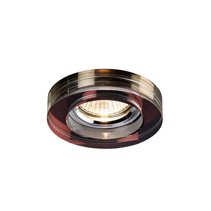 Diyas IL30821PU Crystal Downlight Deep Round Rim Only Purple, IL30800 REQUIRED TO COMPLETE THE ITEM, Cut Out: 62mm - 38166