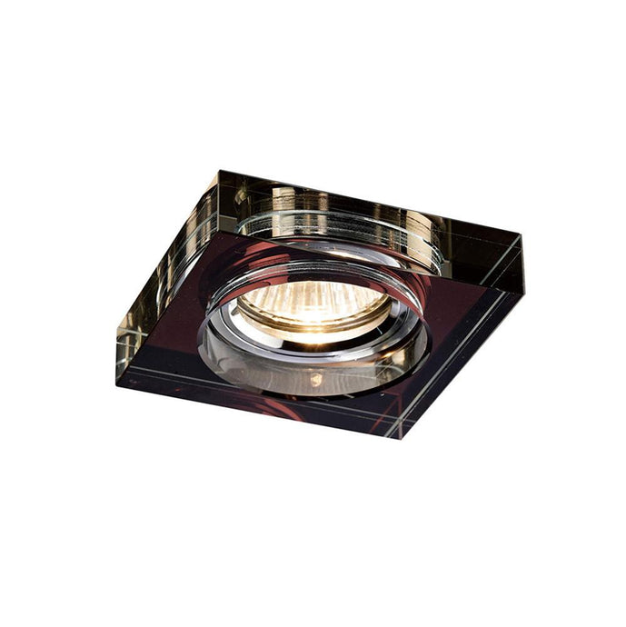 Diyas IL30822PU Crystal Downlight Deep Square Rim Only Purple, IL30800 REQUIRED TO COMPLETE THE ITEM, Cut Out: 62mm - 38171