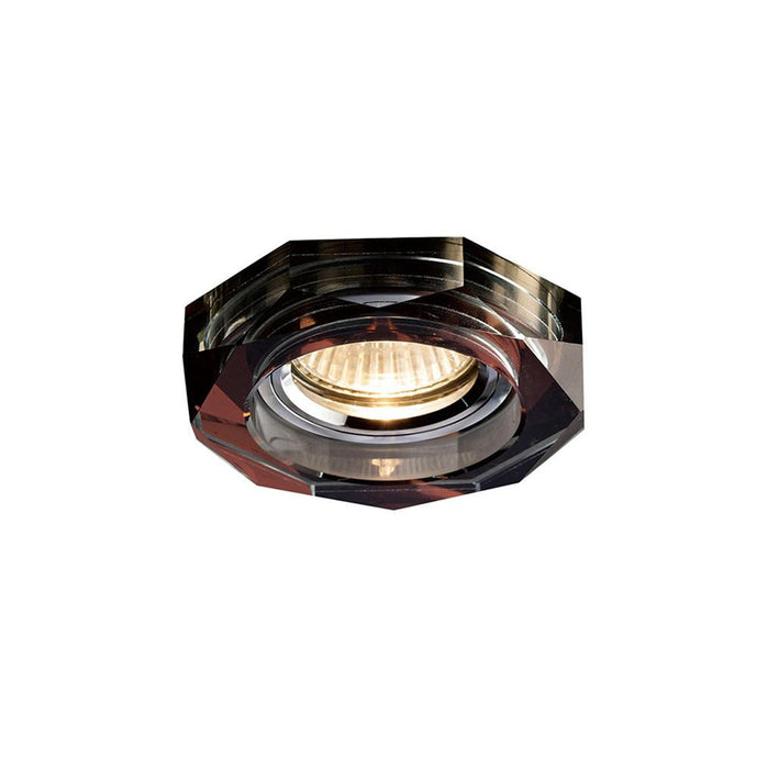 Diyas IL30823PU Crystal Downlight Deep Octagonal Rim Only Purple, IL30800 REQUIRED TO COMPLETE THE ITEM, Cut Out: 62mm - 38176