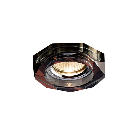 Diyas IL30823PU Crystal Downlight Deep Octagonal Rim Only Purple, IL30800 REQUIRED TO COMPLETE THE ITEM, Cut Out: 62mm - 38176