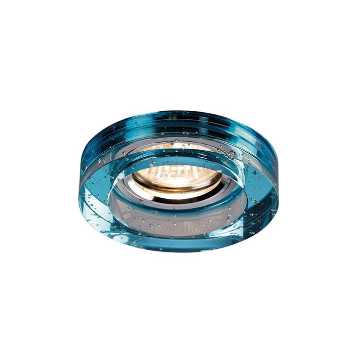 Diyas IL30831AQ * Crystal Bubble Downlight Round Rim Only Aqua, IL30800 Required To Complete The Item, Cut Out: 62mm - 38178