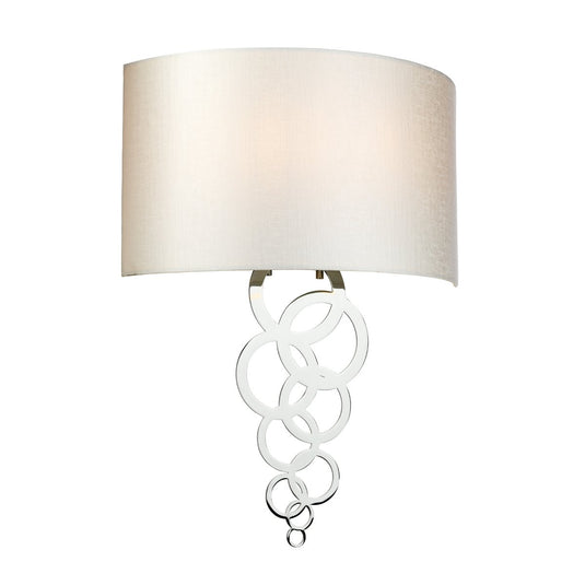 Elstead Lighting  CURTIS-LARGE-PC Curtis Large 2 Light Wall Light - Polished Chrome